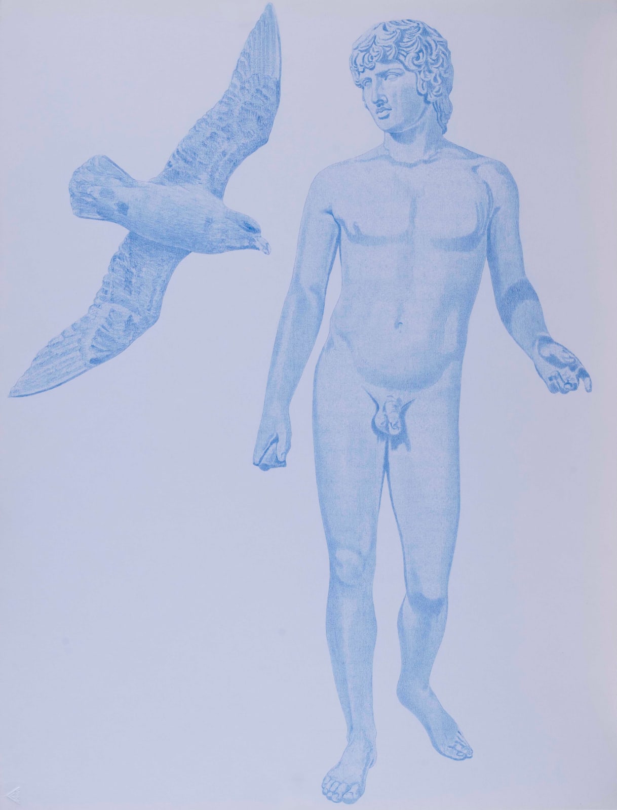 Serge Poujon, Deux amis , 1991