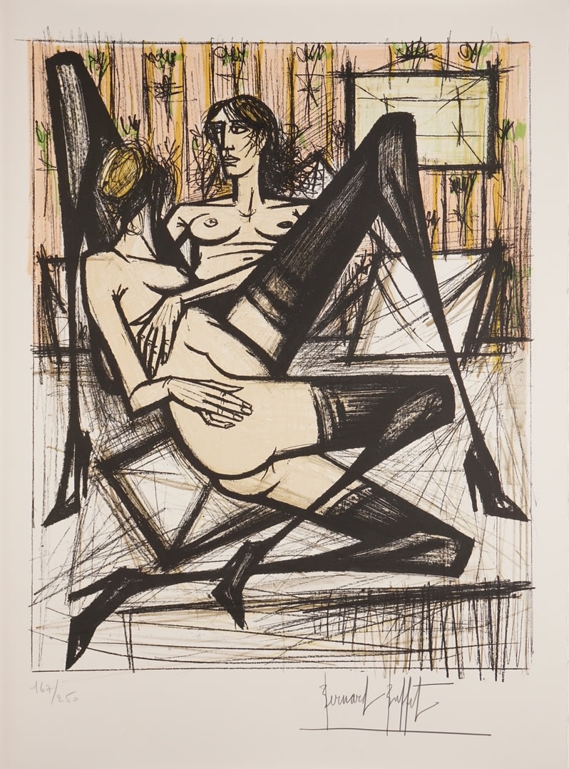 Bernard Buffet, Jeux de dames, 1970