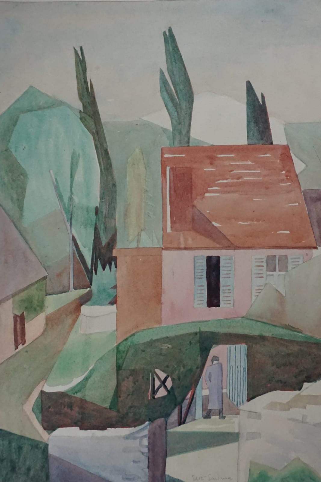 Edith Lawrence, Madam Jerome's, Chantemerle, ca. 1928