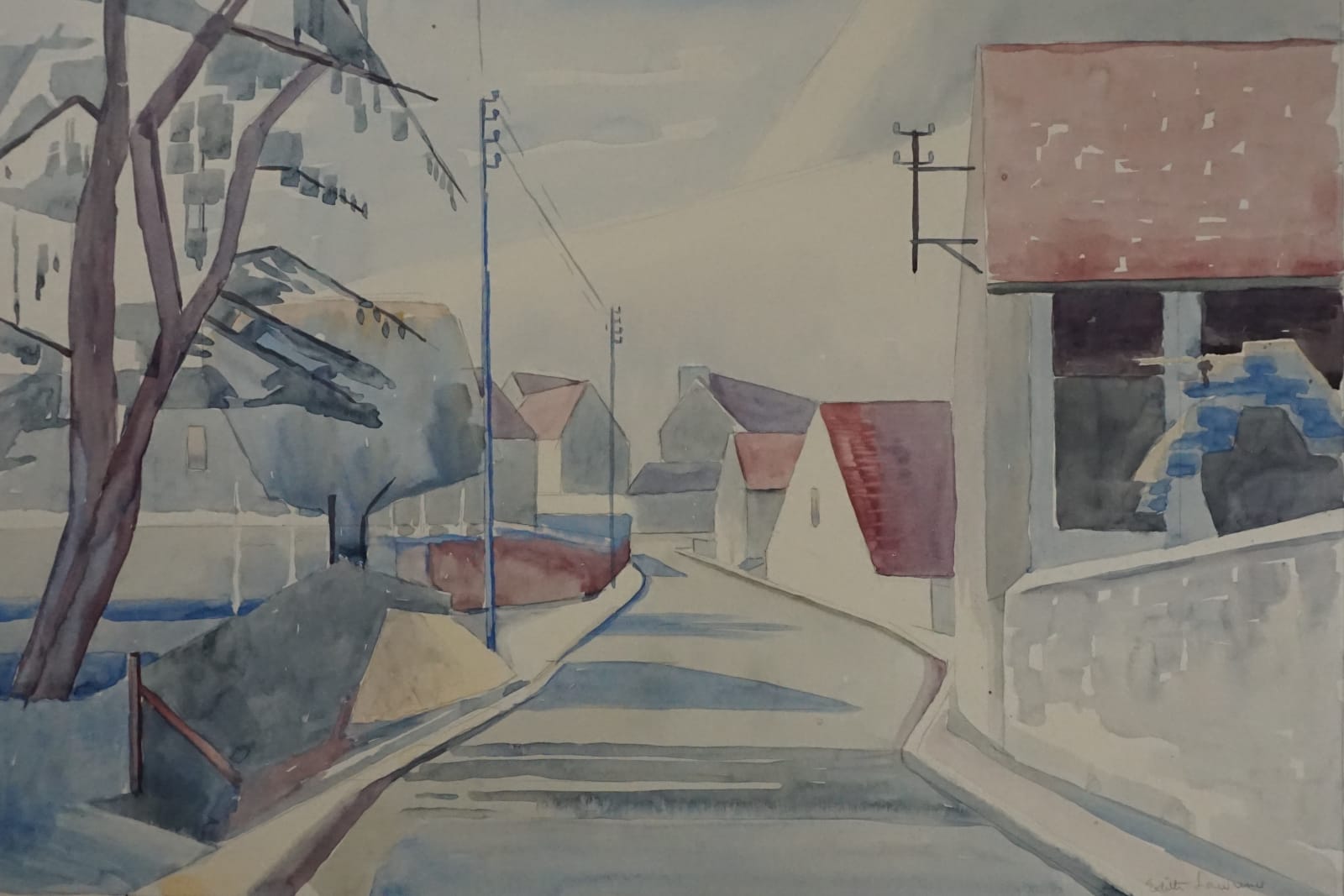 Edith Lawrence, Cherence, Normandy, ca, 1929