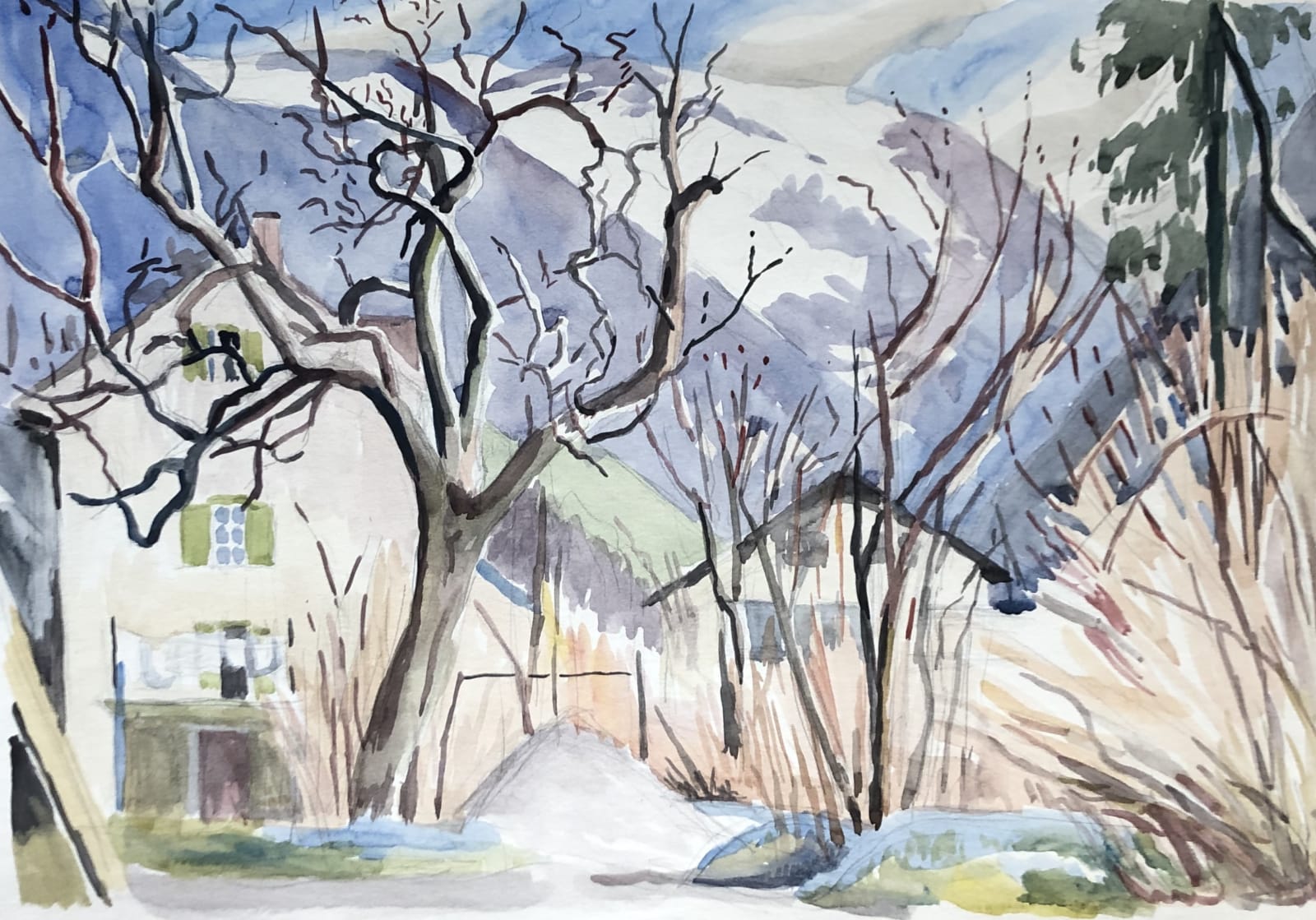 Edith Lawrence, Swiss Chalet, ca, 1935.