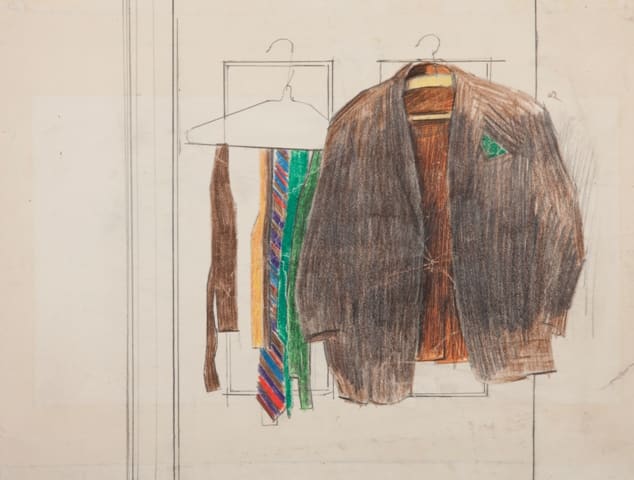 Derek Stafford, Jacket and Ties, c1980