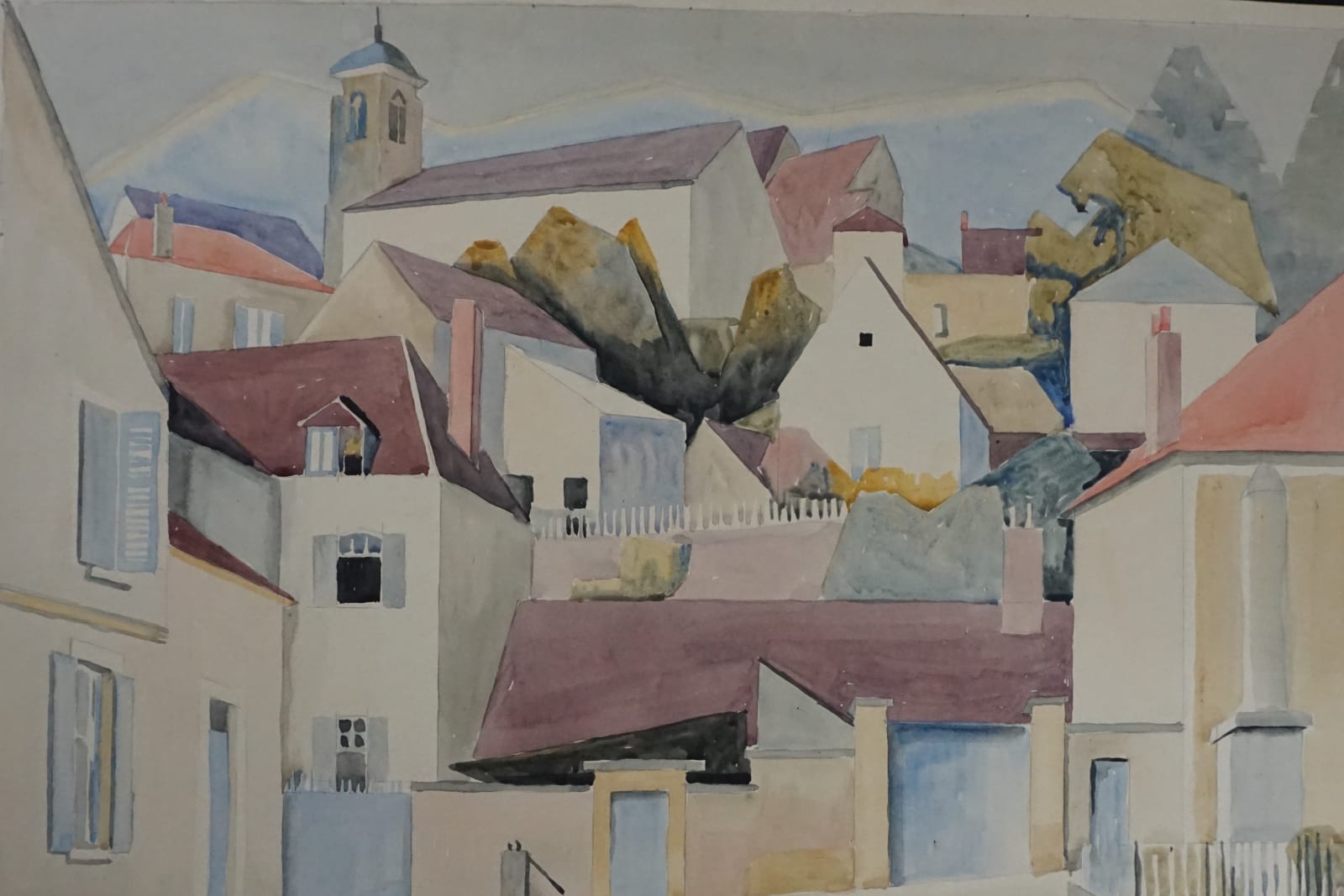 Edith Lawrence, French Town, ca. 1928