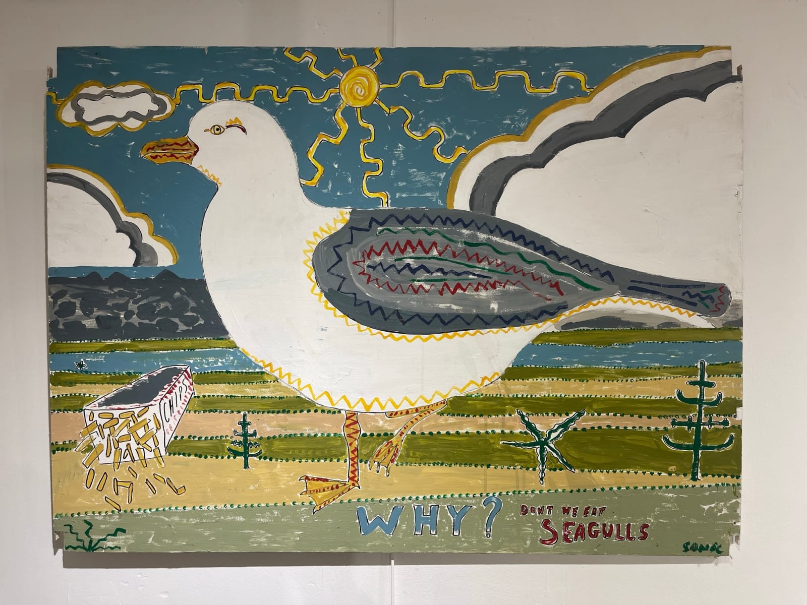 Ian Parmiter, Why Don’t We Eat Seagulls, 2022