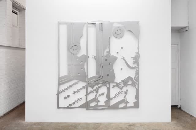 Thomas van Linge, TRIP TO HELL (DOUBLE SMILEY), 2017