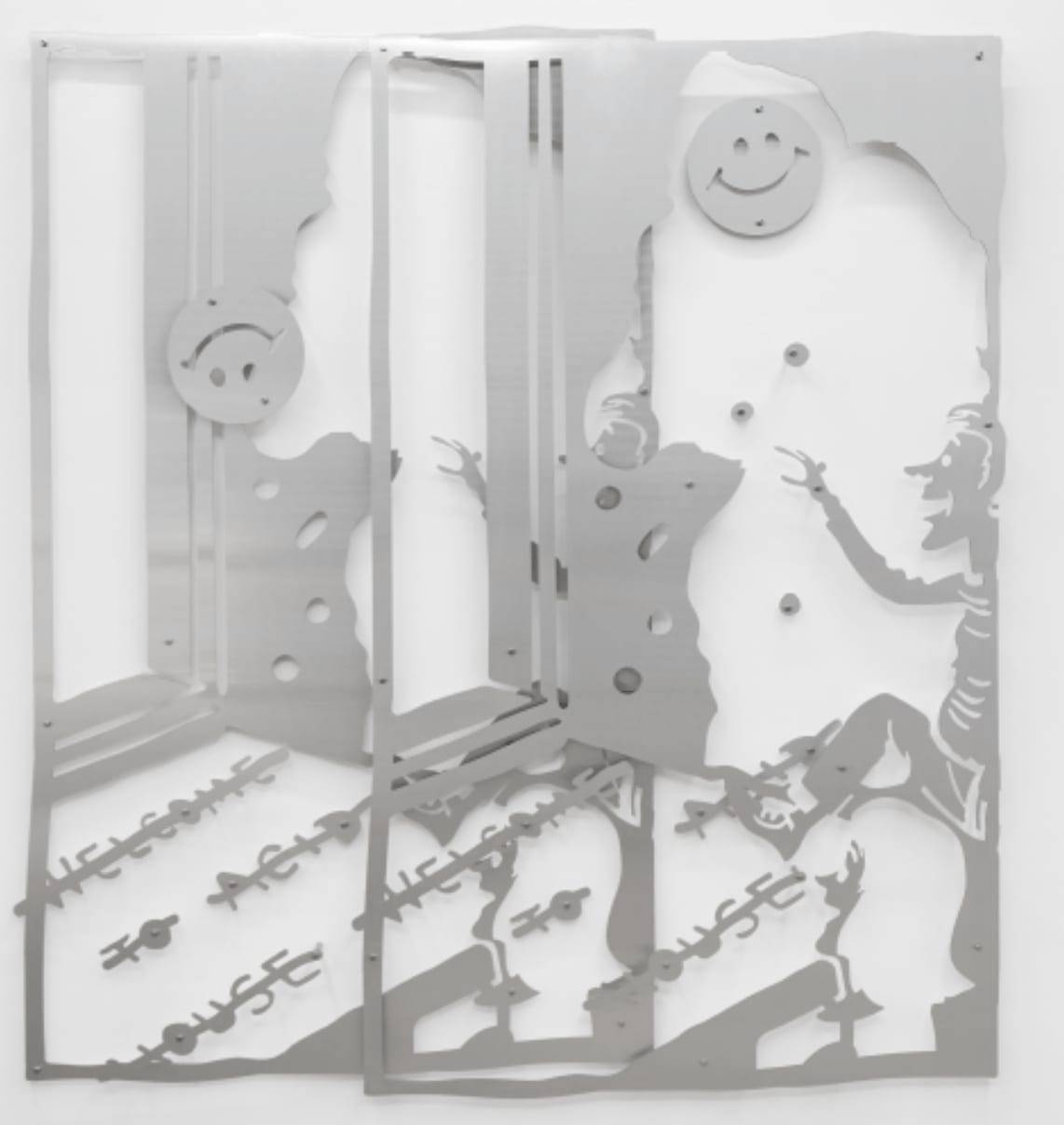 Thomas van Linge, TRIP TO HELL (DOUBLE SMILEY), 2017