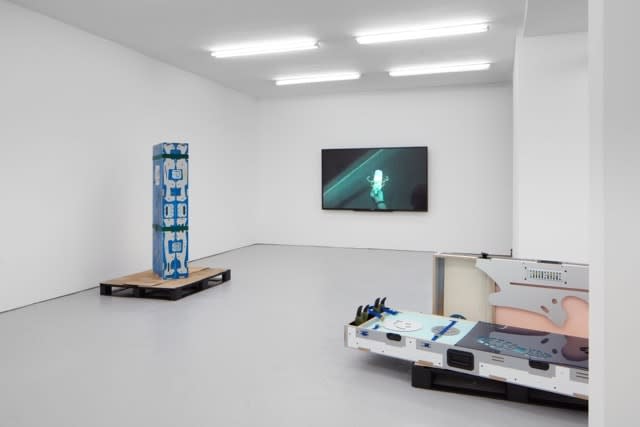 Thomas van Linge, ‘Deep Down Inside’ Exhibition view at J Hammond Projects, London, 2018