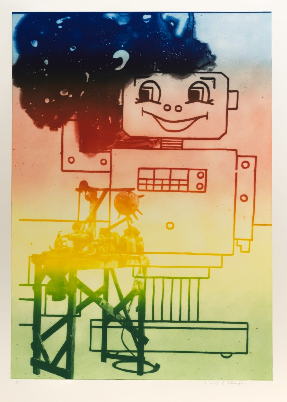 Jake and Dinos Chapman, The Larger Rainbow of Human Kindness IX, 2017