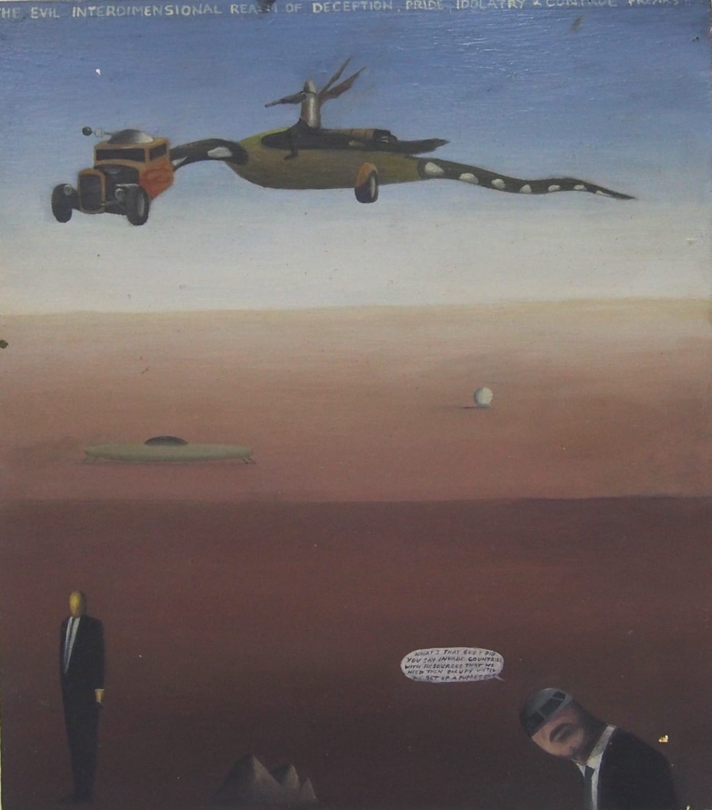 Matt Hunt, The Evil Interdimensional Realm of Deception, Pride, Idolatry and Control Freaks, 2004