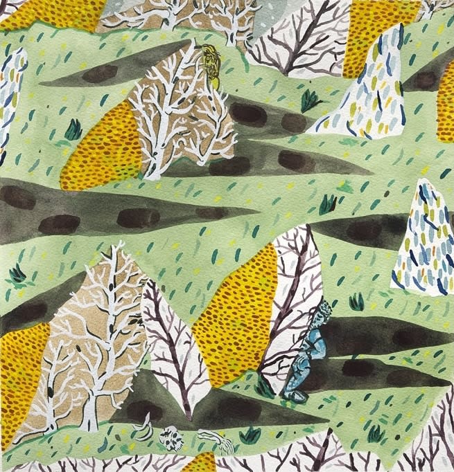 Carl Baratta, The Long Song of Table Top, 2018