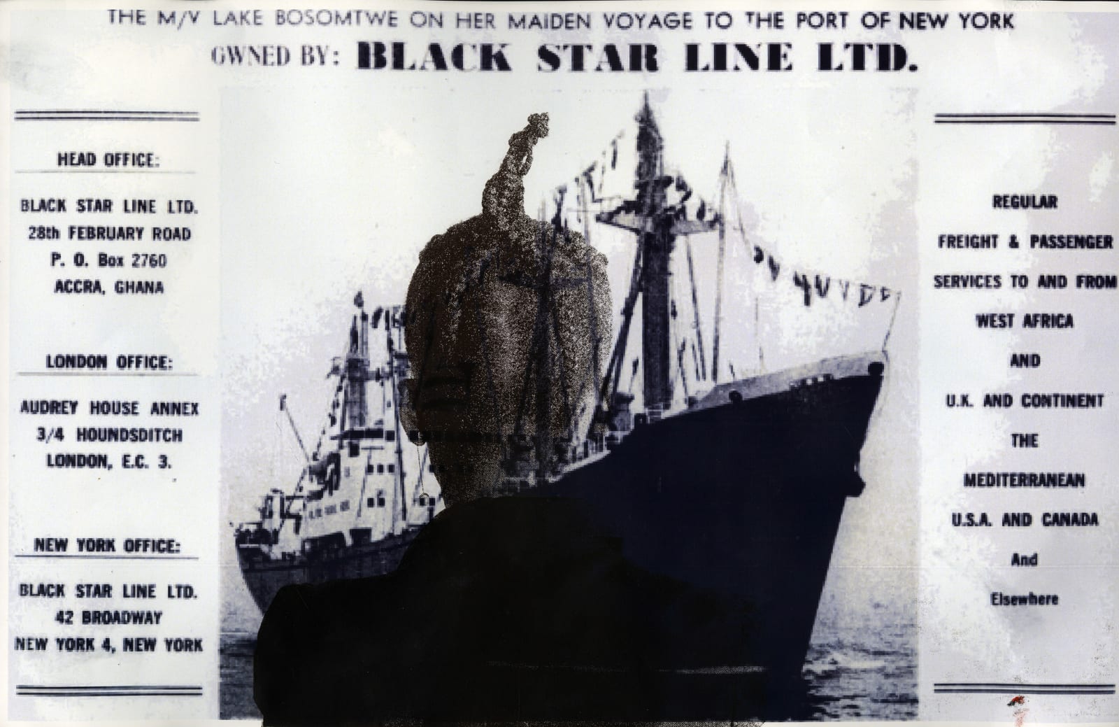 Adama Delphine Fawundu, Black Star Line, In the Face of History Series, 2018