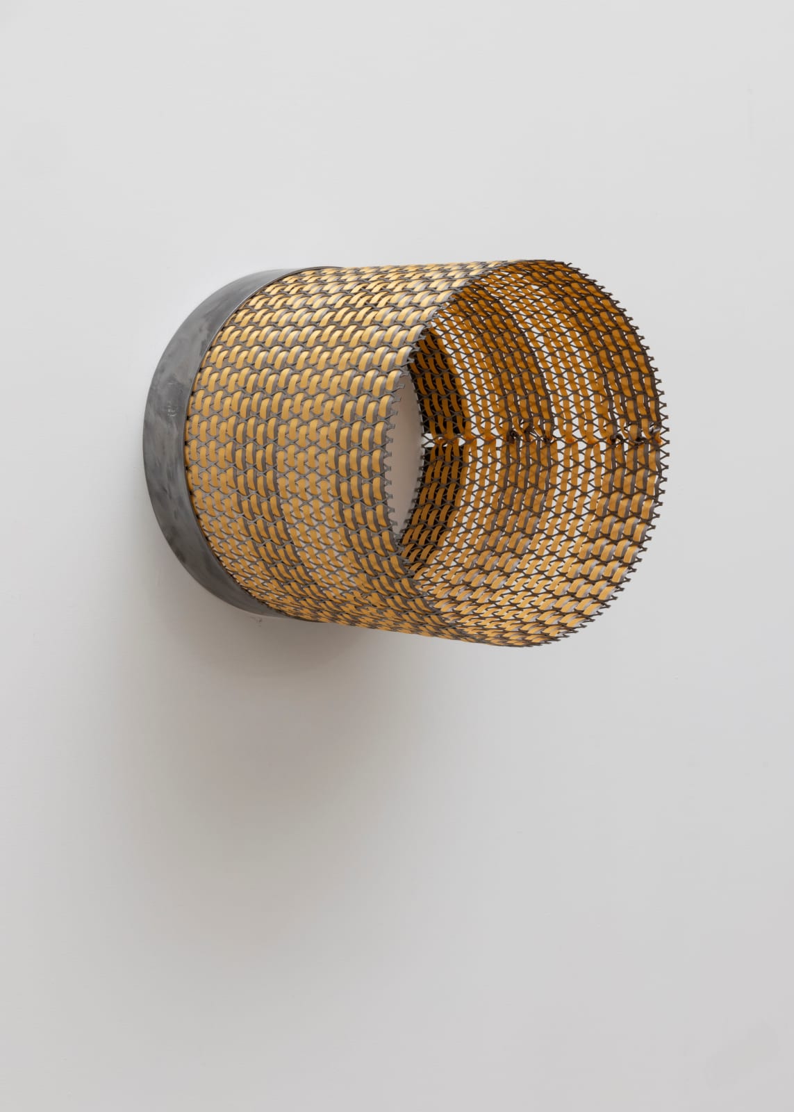 Alina Tenser, Corridor, Orange and Gray, 2023