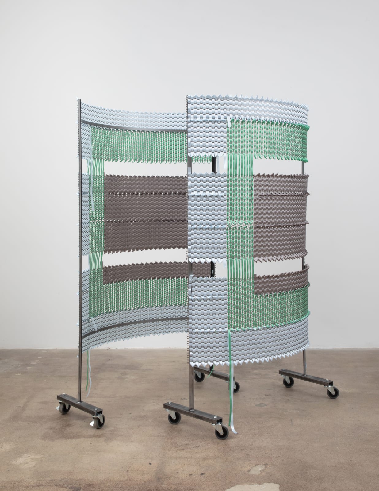 Alina Tenser, Parentheses, Green Path, 2022