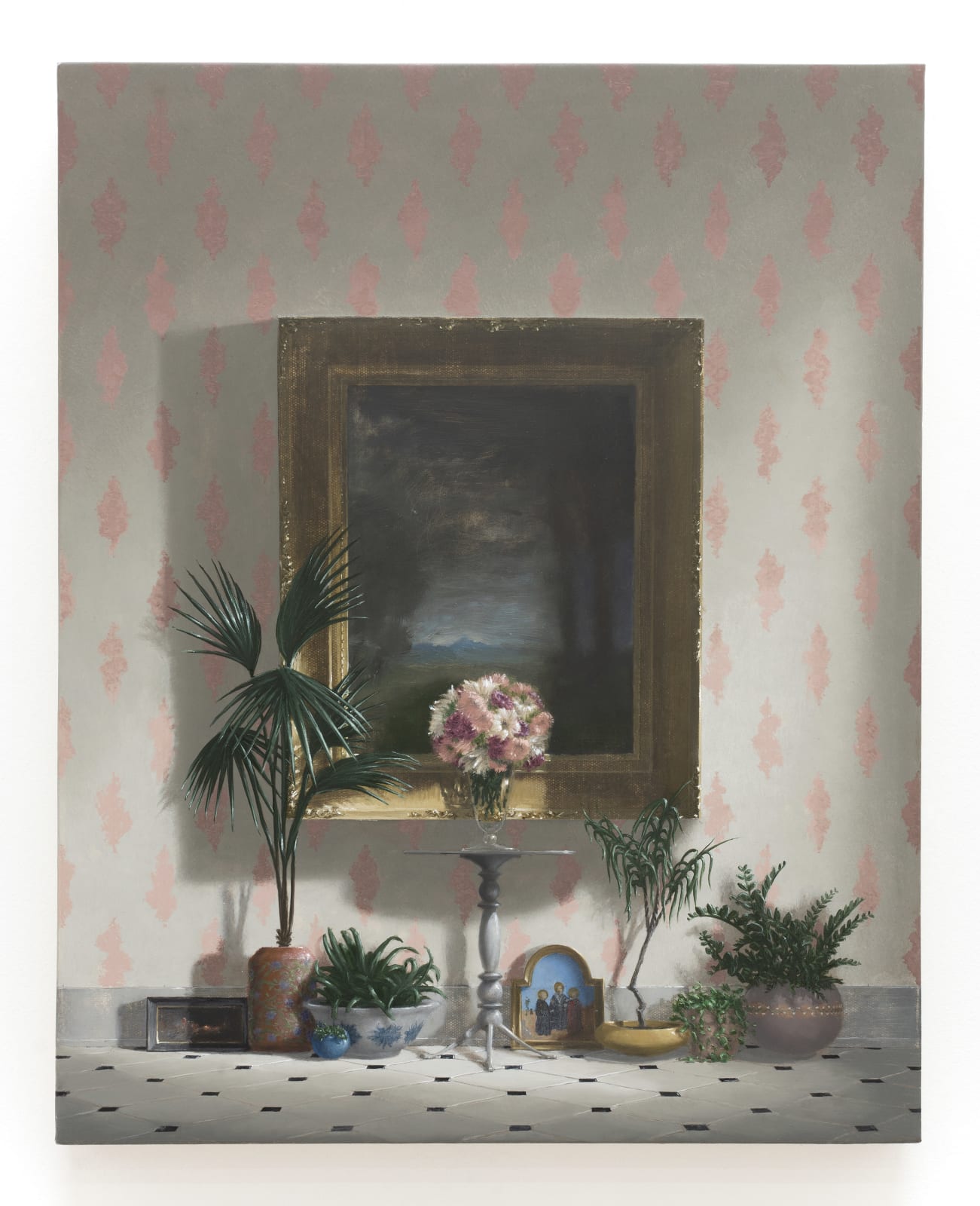 Quentin James McCaffrey, Bouquet and Landscape, 2022