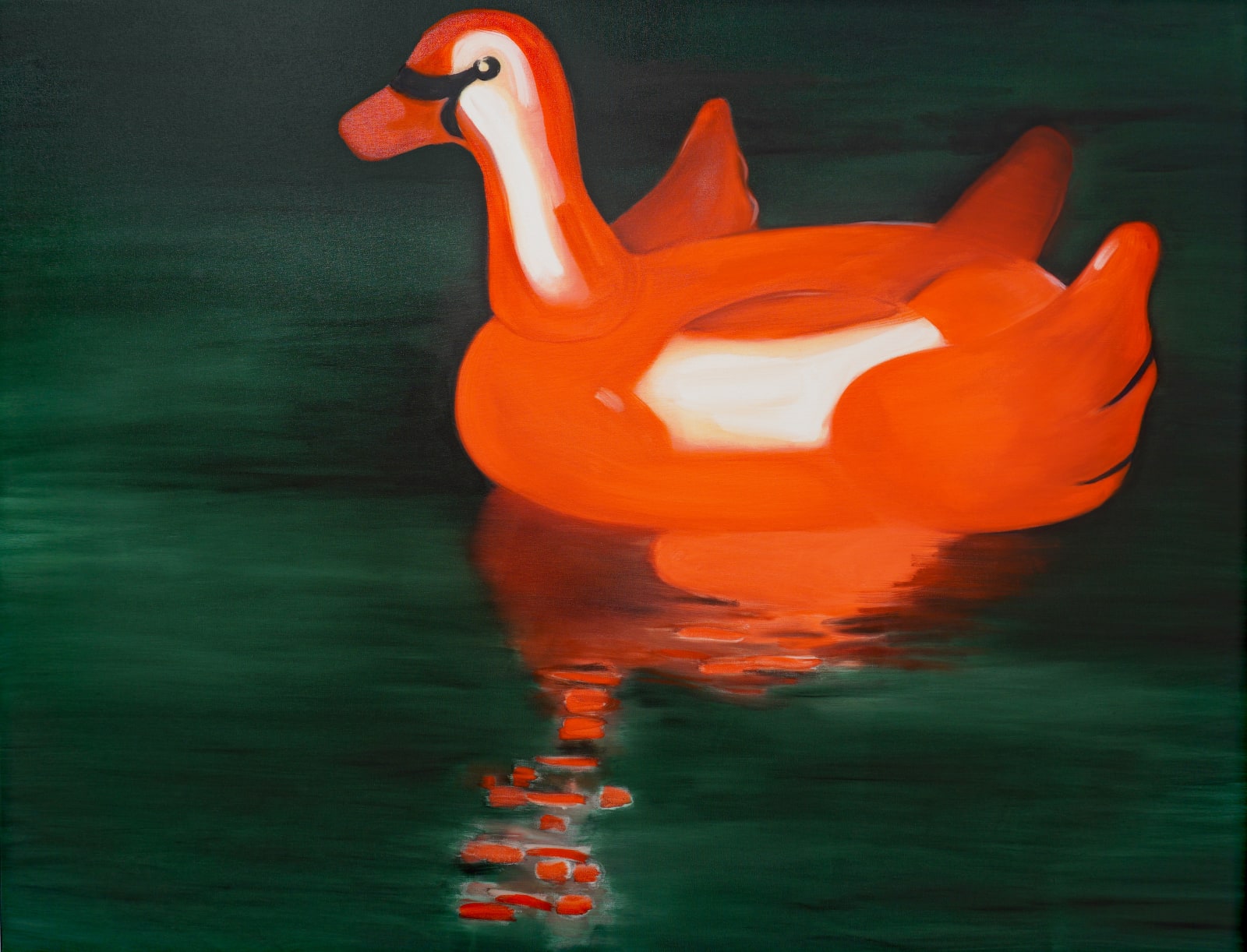 Aglaé Bassens, LED Swan, 2022