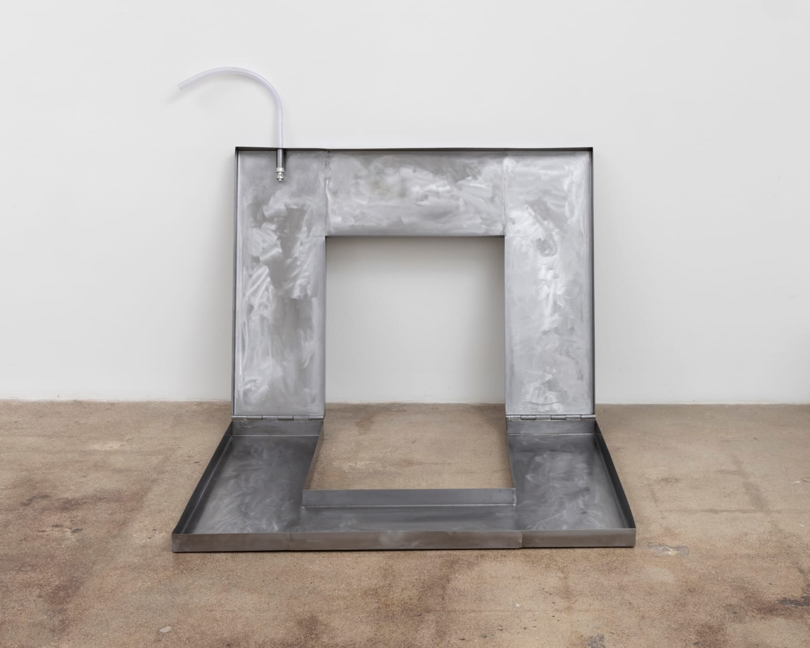 Alina Tenser, Water Carrier, Walking in Circles with Sharp Corners, 2023