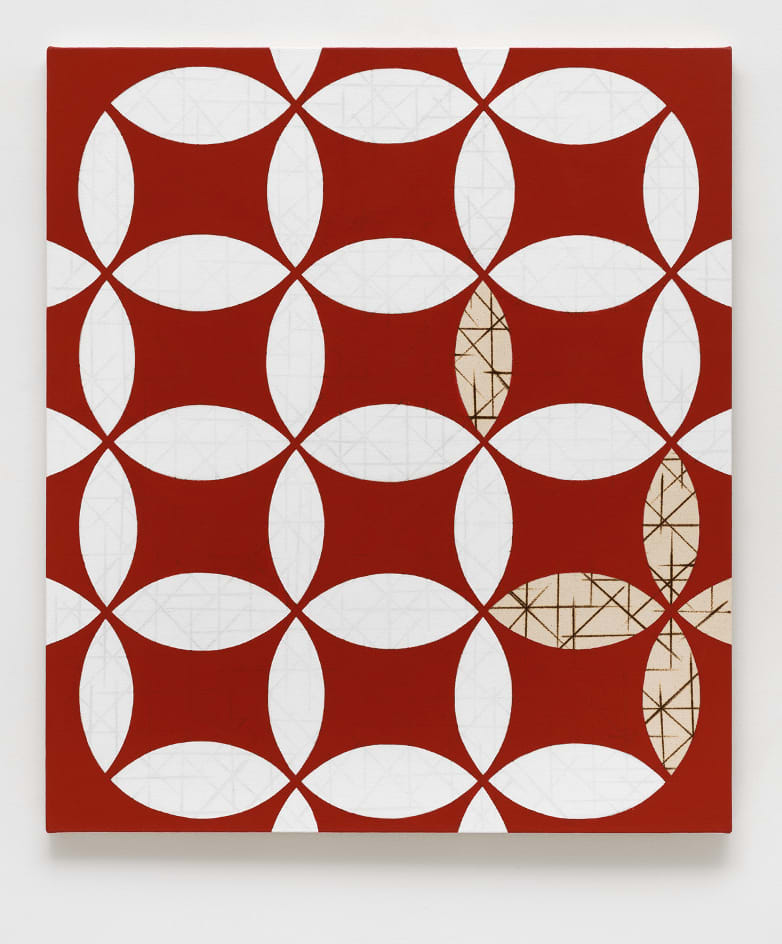 Kathleen Kucka, Red/White Cosmos, 2022