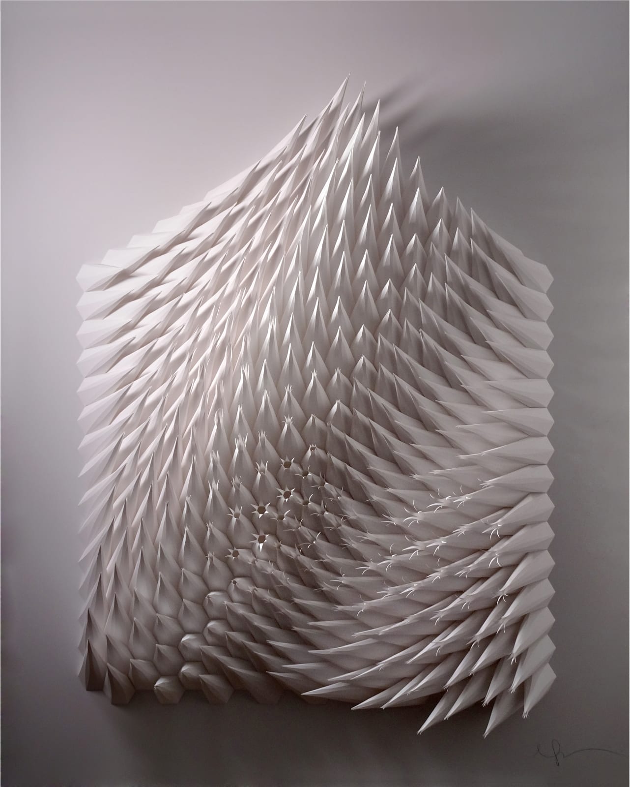 Matthew Shlian, Unholy 111 When you let go you win, 2018