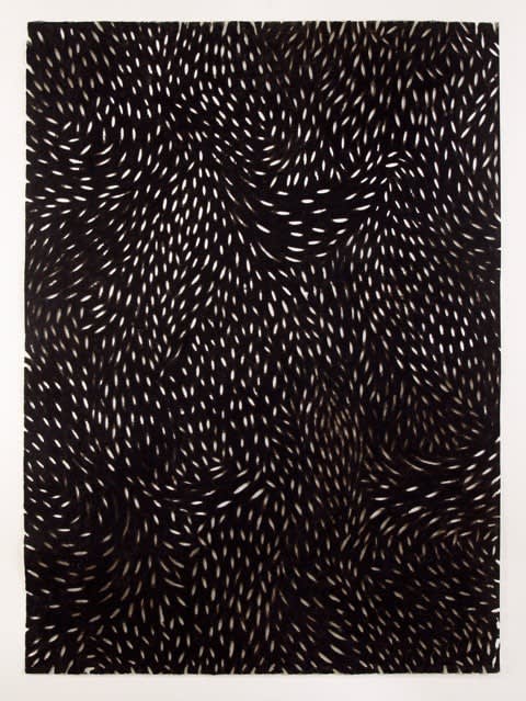 Kathleen Kucka, Untitled Burn Black Swirls, 1995