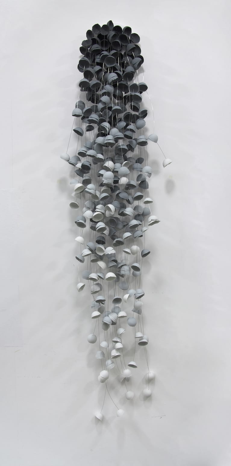 Valéria Nascimento, Cups Blue Grey, 2019