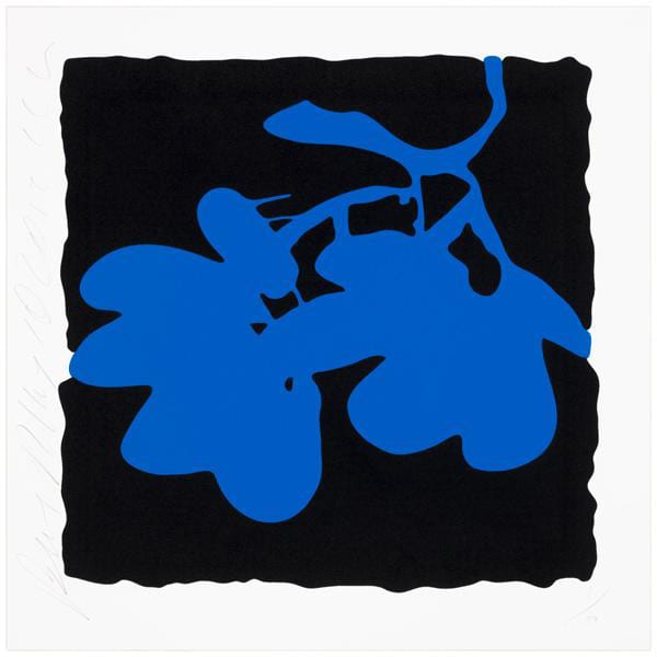 Donald Sultan, Blue, May 10, 2012, 2012