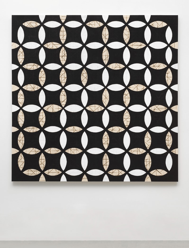 Kathleen Kucka, Square Cosmos Black & White, 2022