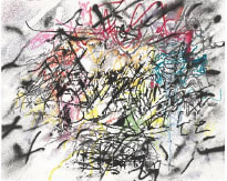 Julie Mehretu, Six Bardos: Transmutation, 2019