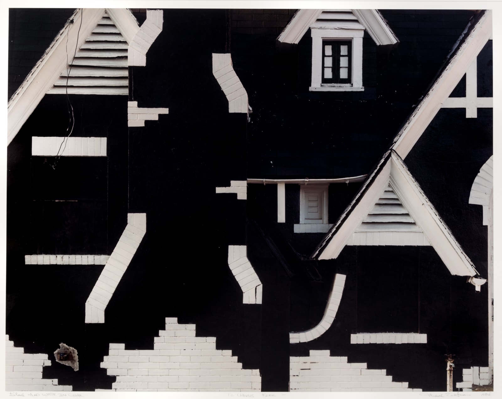 Michael Eastman, Black and White in Color, 1986