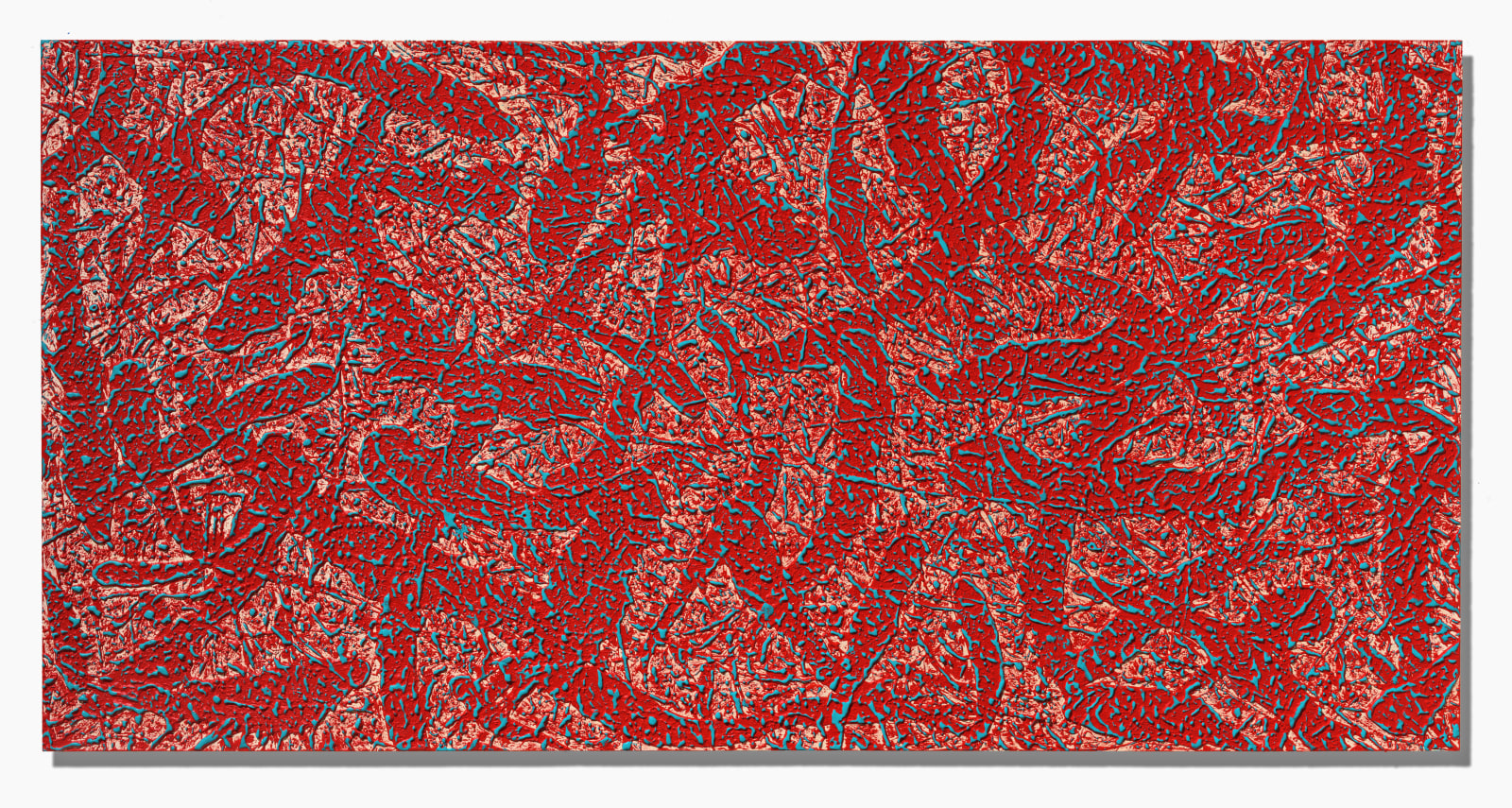 Martin Kline, RedBlue Allover, 2020