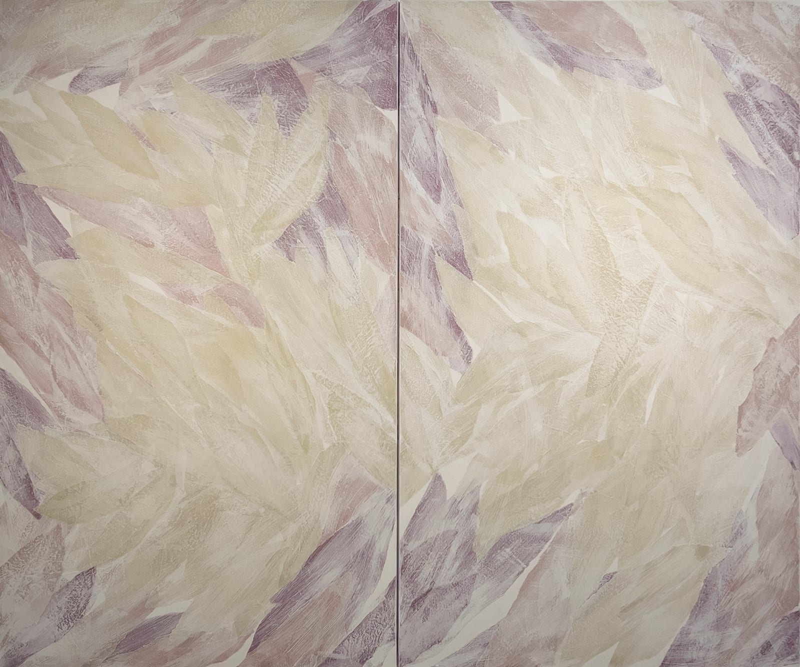 Yoona Hur, Lotus Mountains 1 and 2, 2024