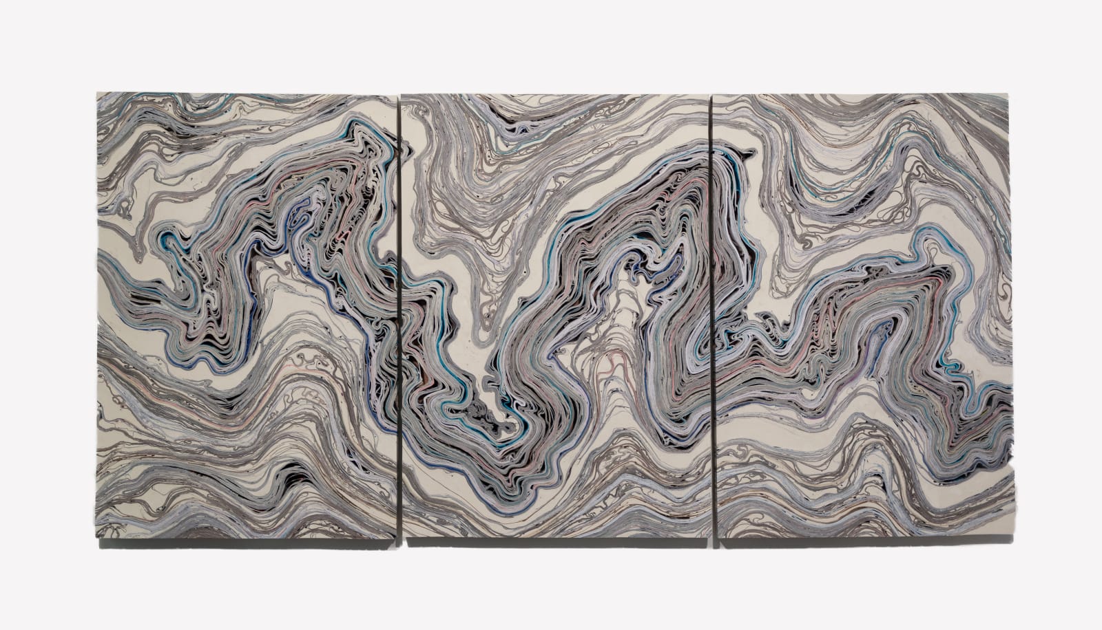 Jessica Drenk, Aggregate Triptych 2, 2023
