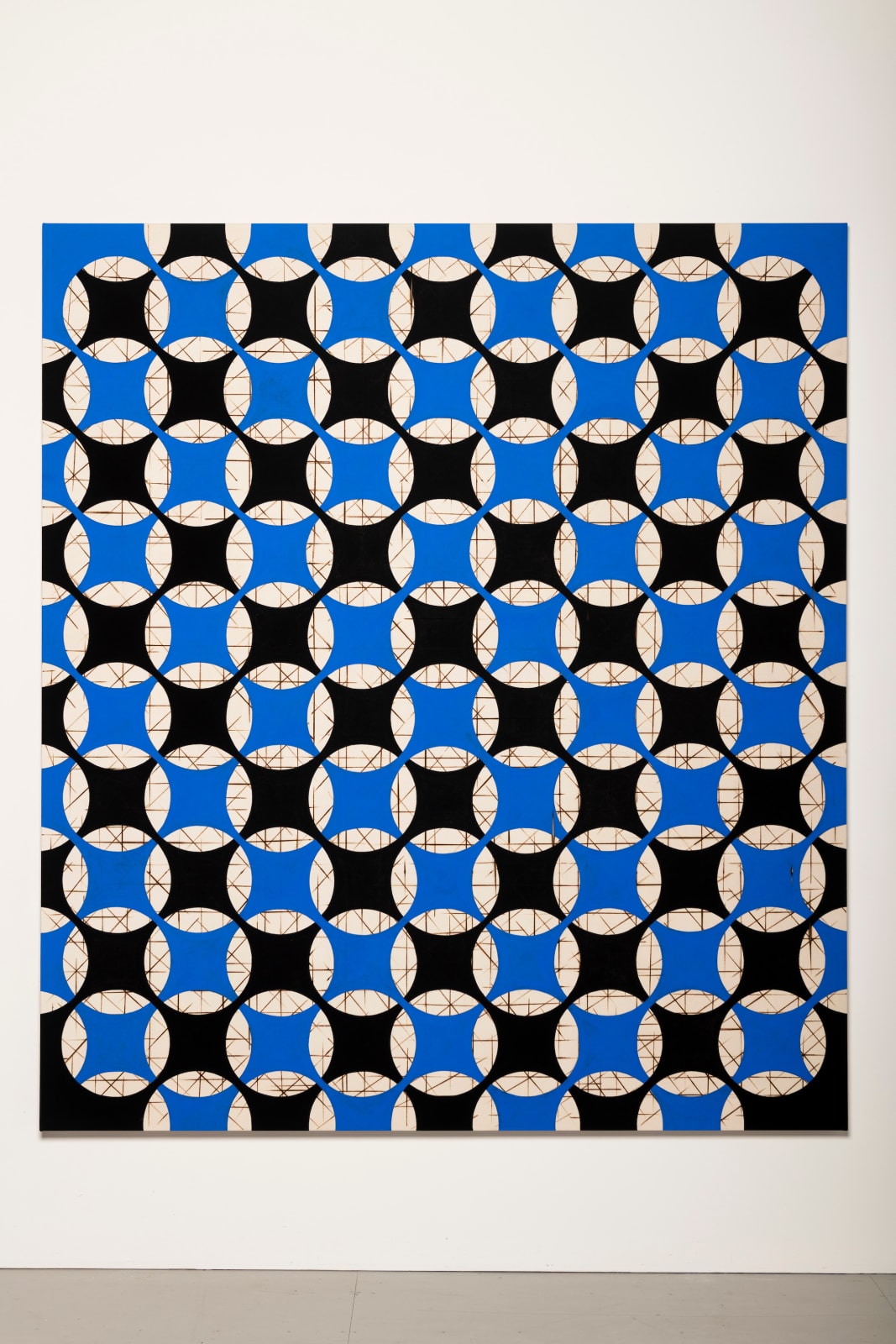 Kathleen Kucka, Black and Blue Cosmos, 2023