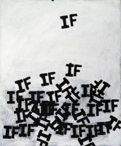 Matthew Heller, Untitled (falling ifs), 2011