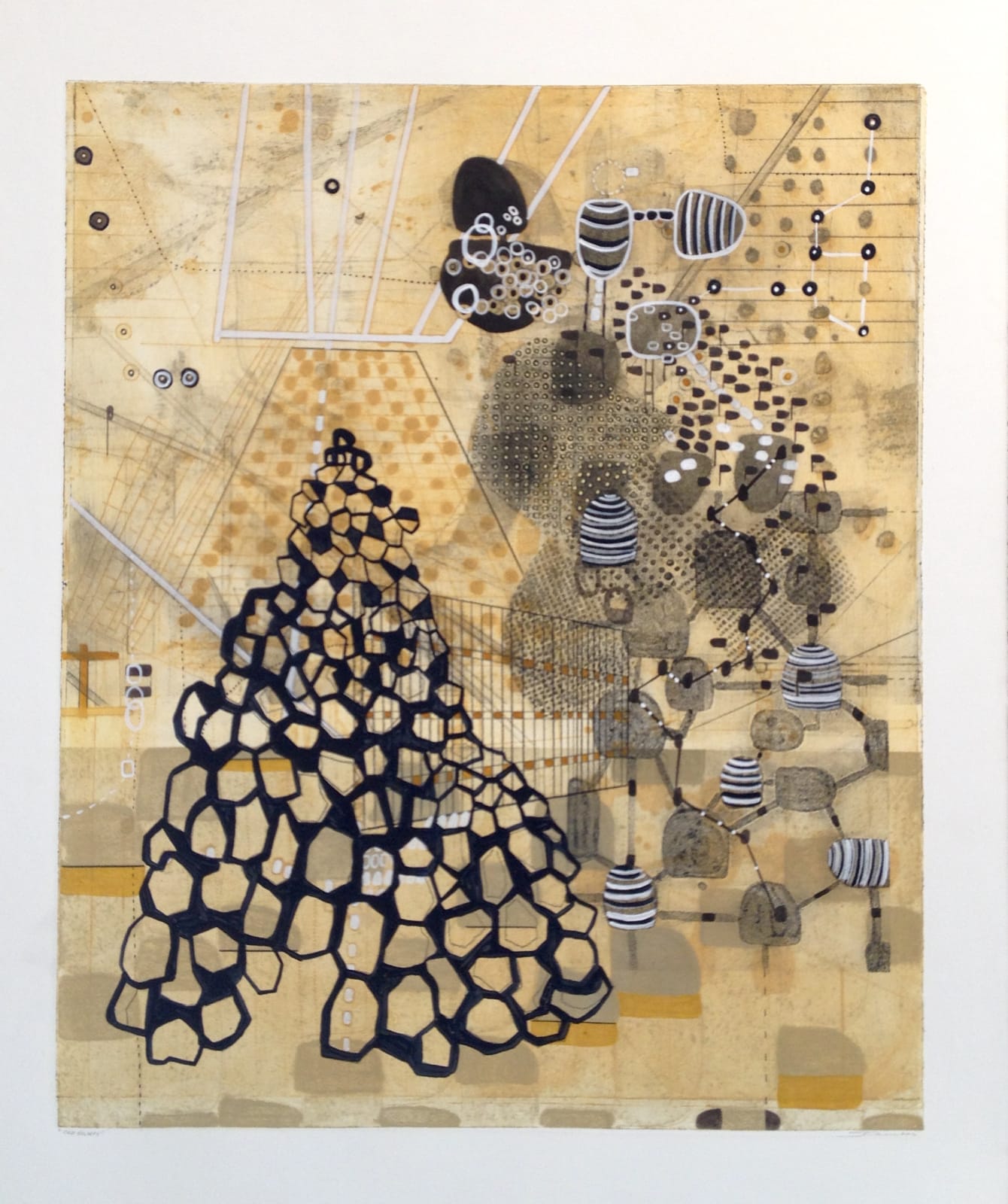 Sarah Amos, Old Beliefs, 2012
