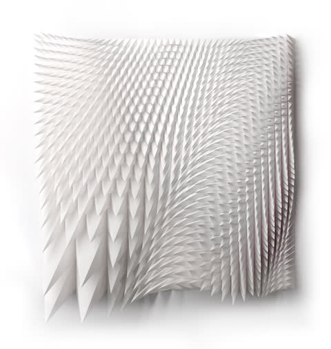 Matthew Shlian, Unholy 256 White, 2021