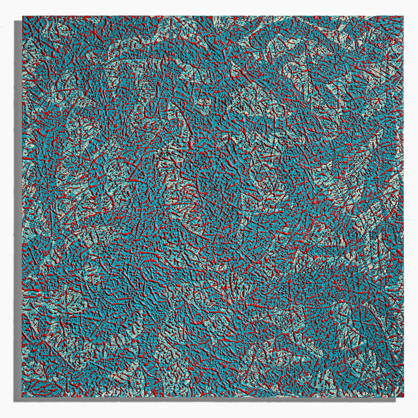 Martin Kline, BlueRed Allover, 2020