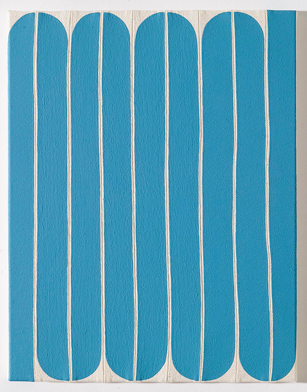 Hyun Jung Ahn, Structure Study, Sokcho blue, 2023