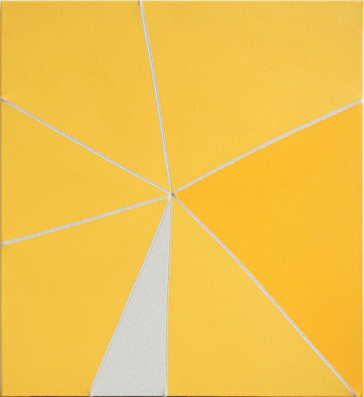 Hyun Jung Ahn, Rendezvous, Pieces of Sunshine, Deep Yellow, 2022