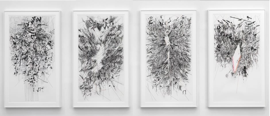 Julie Mehretu, Myriads, Only By Dark, 2014