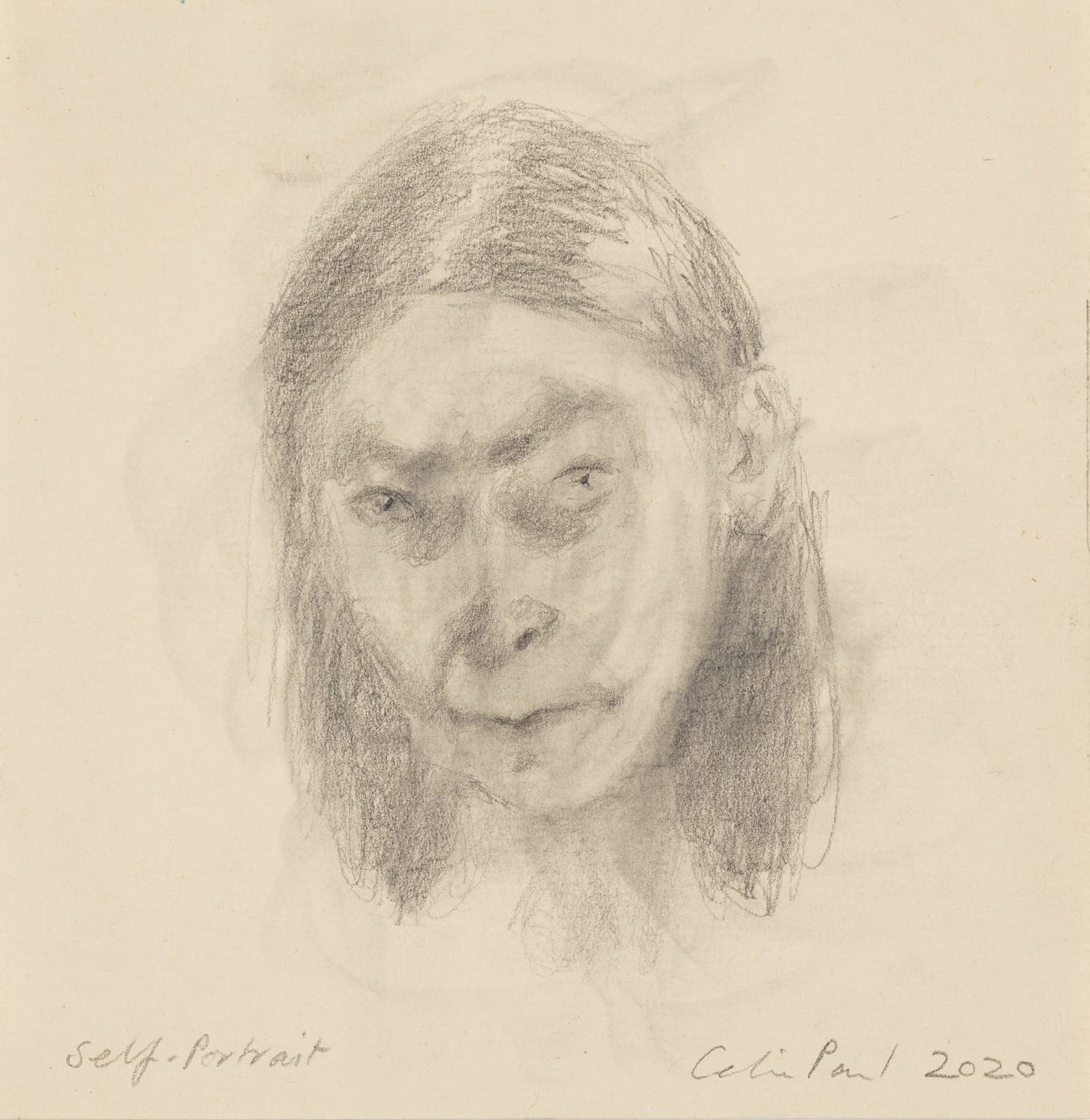 Celia Paul, Self-portrait, 2020