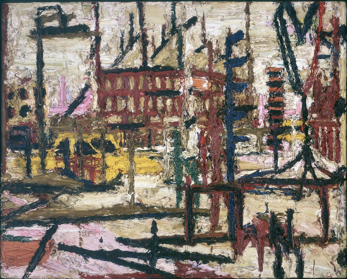 Frank Auerbach, Mornington Crescent, 1965