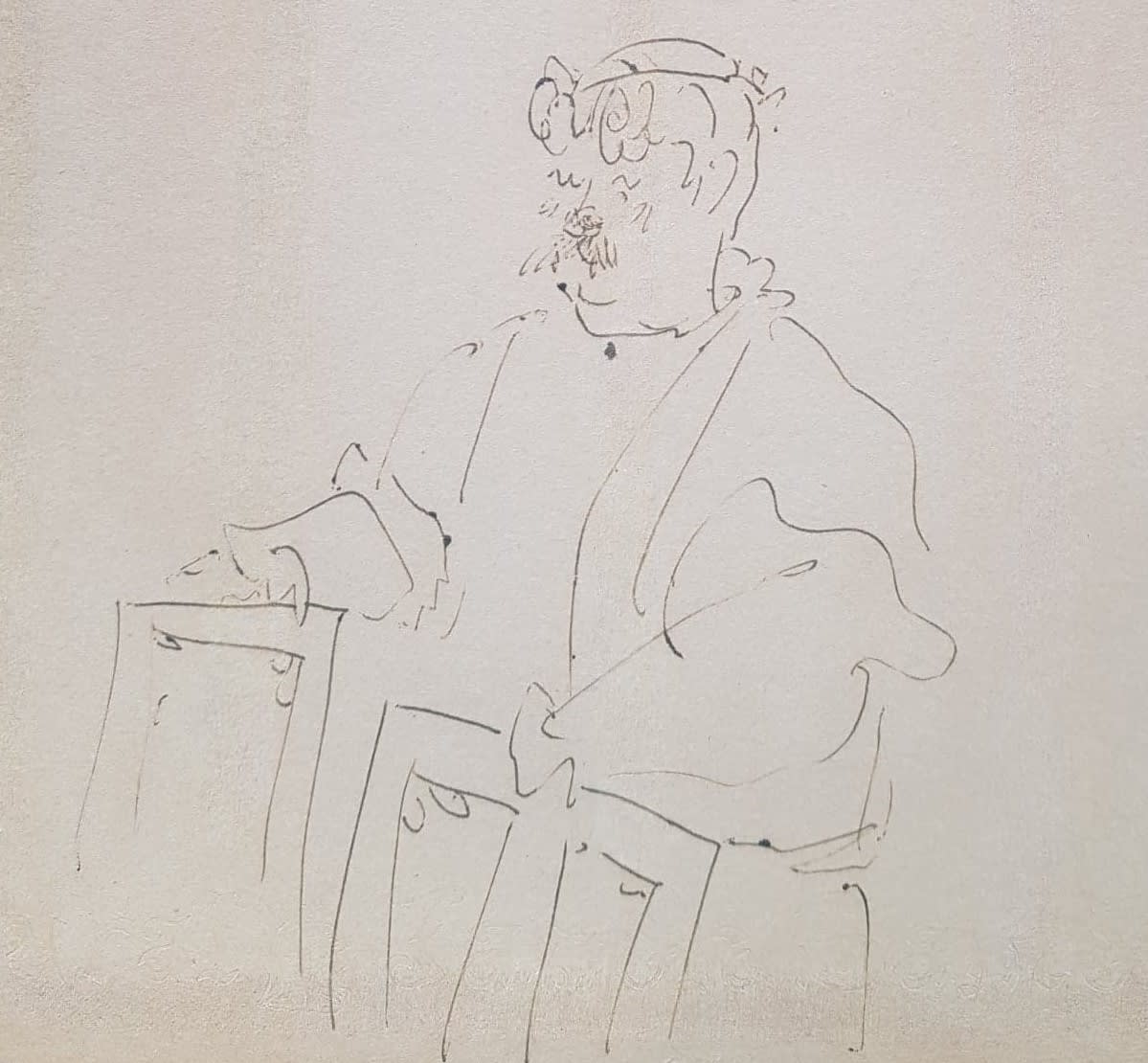 Pablo Picasso, Marchand de Tableaux, c. 1940