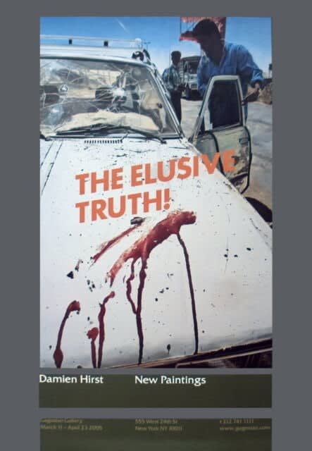 Damien Hirst, The Elusive Truth (Suicide Bomber Aftermath) , 2005