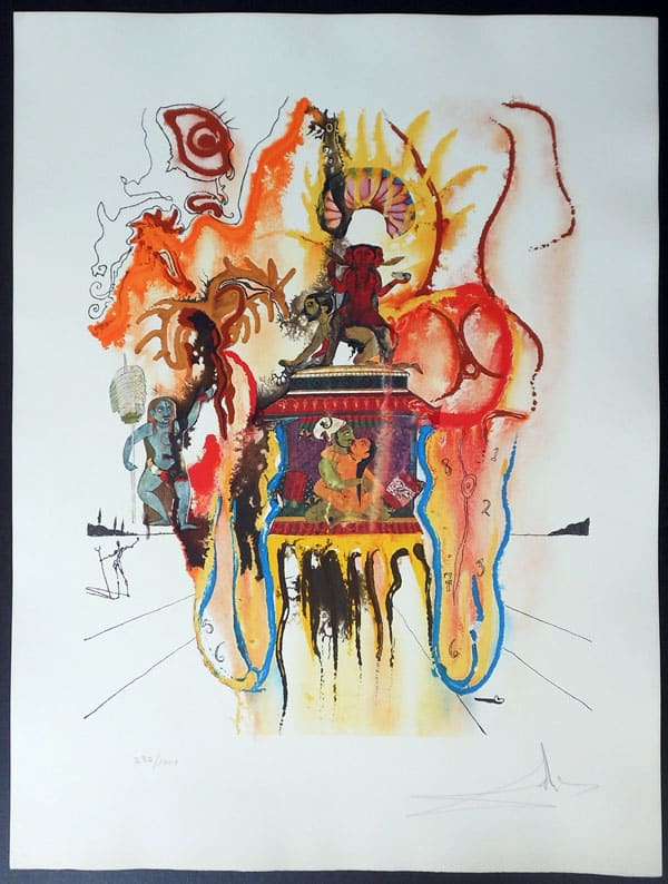 Salvador Dali, Mystic, 1973