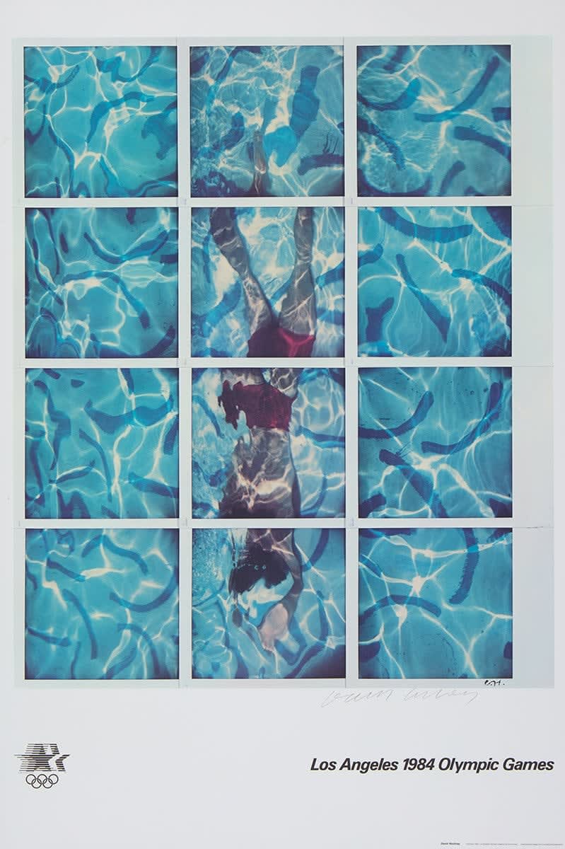 David Hockney, LA Olympics Poster, 1984