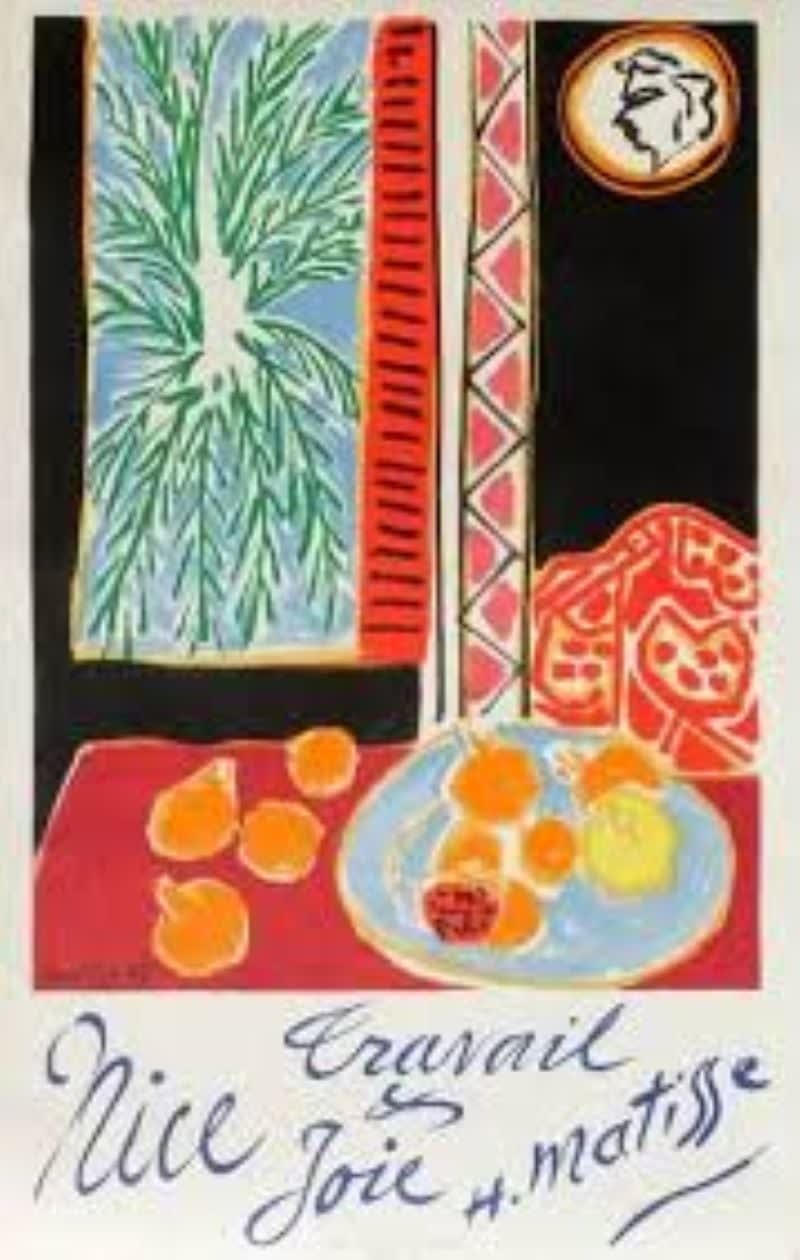Henri Matisse, Nice Travail et Joie , 1947
