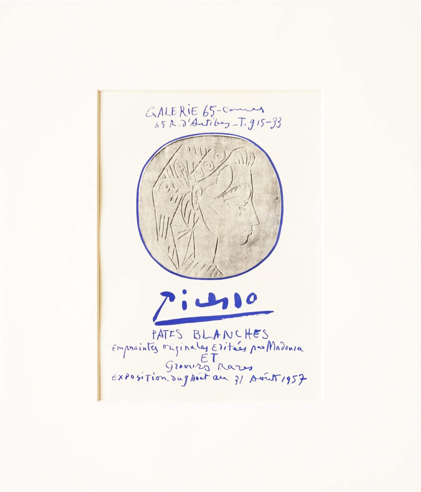 Pablo Picasso, Pates Blanches (white), 1959