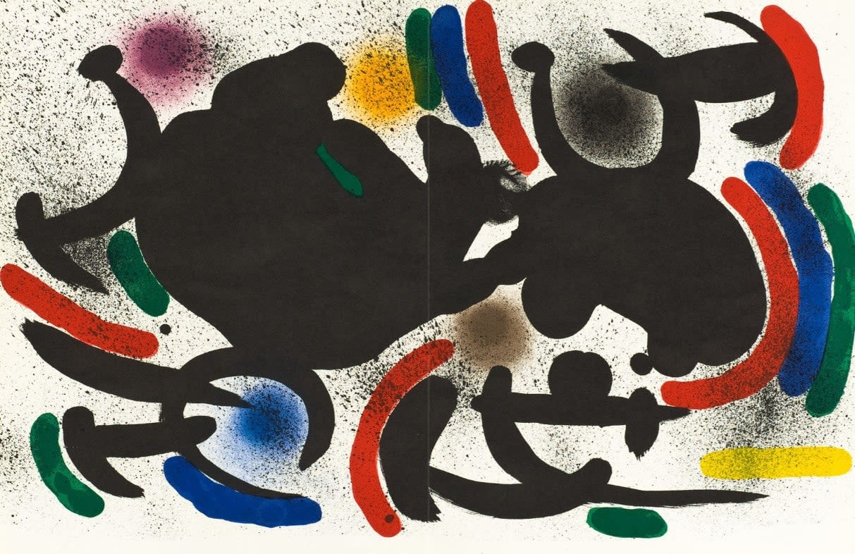Joan Miro, Untitled VII from Lithographe I, 1972