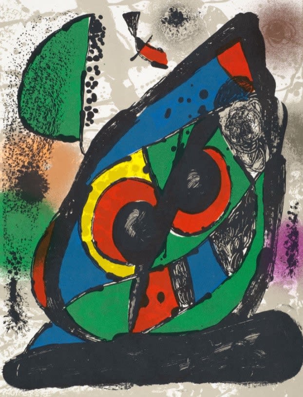 Joan Miro, Untitled I from Lithographe IV, 1981