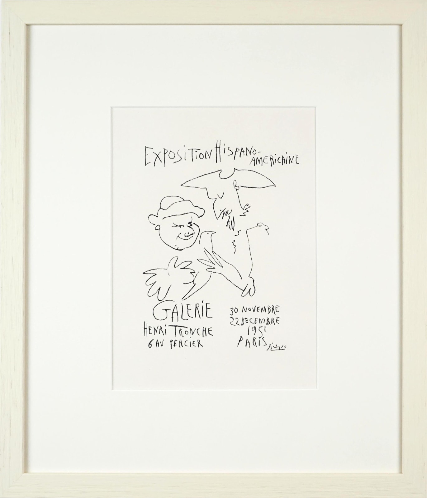 Pablo Picasso, Exposition Hispano Americaine, 1959